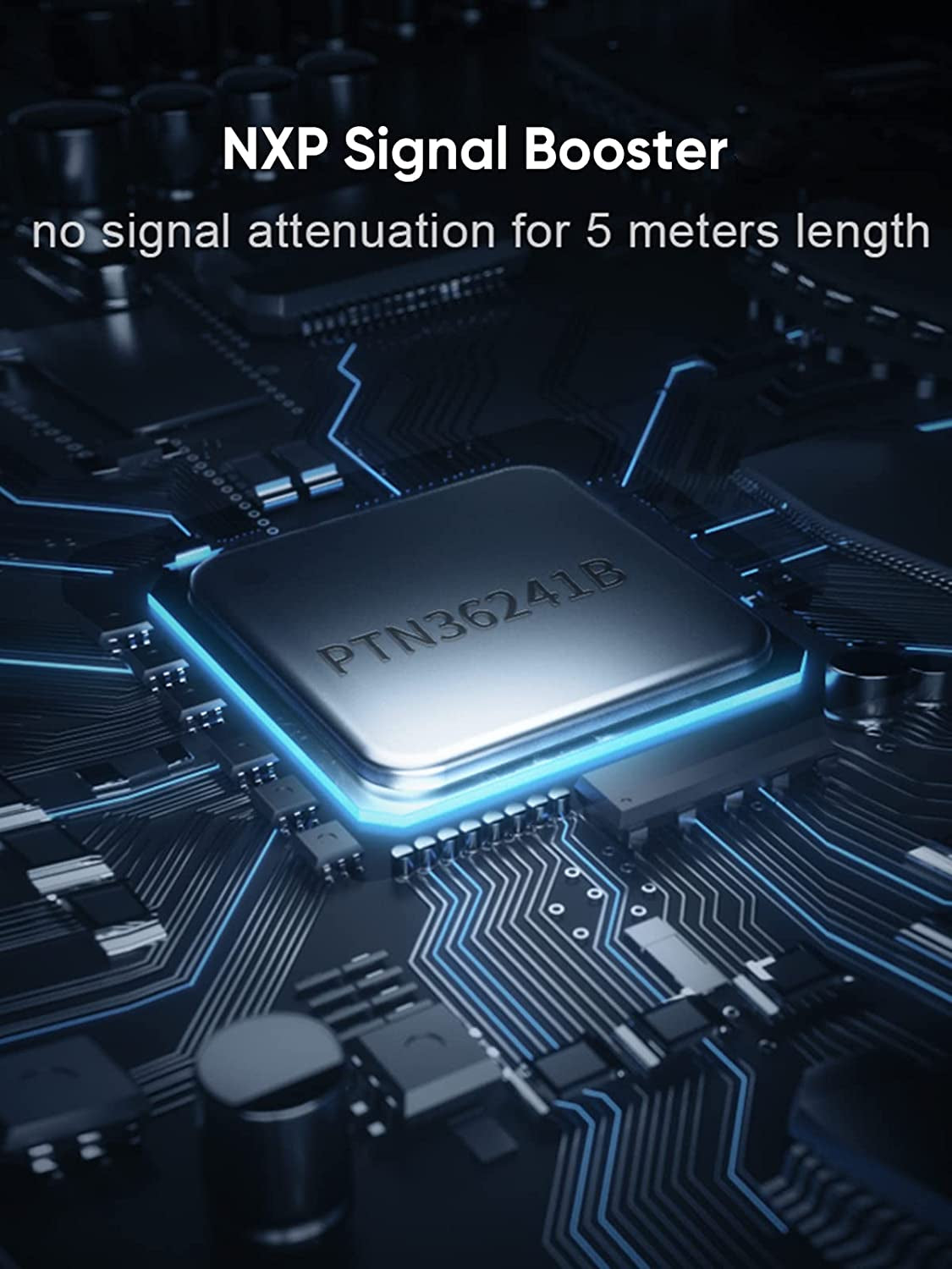 Active USB Extension Cable (Long 16.4 FT), USB 3.0 Extender Male to Female Cord with Signal Booster Compatible Oculus Rift Sensor, Oculus Quest/Quest 2 VR, Xbox One, Etc. 5 Meters